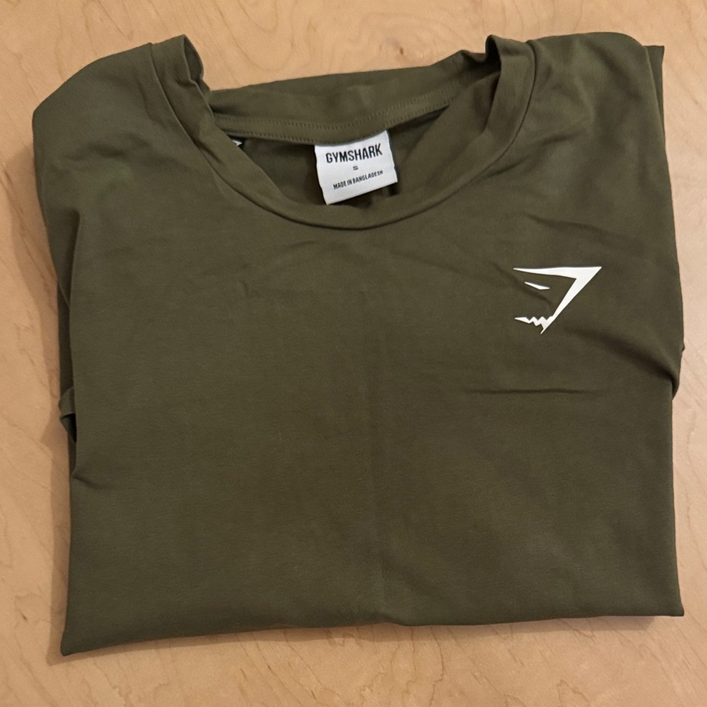 Gymshark Olive Green Tee